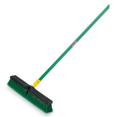 QUICKIE Quickie Mfg 00528 18 in. Indoor & Outdoor Push Broom 674997